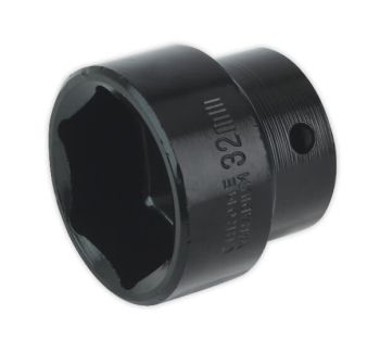 Sealey IS1232 Impact Socket 32mm 1/2"Sq Drive