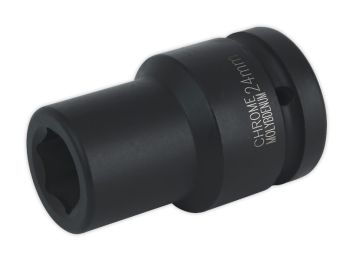 Sealey IS124D Impact Socket 24mm Deep 1"Sq Drive