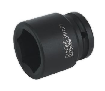 Sealey IS3434 Impact Socket 34mm 3/4"Sq Drive