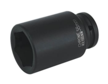 Sealey IS3438D Impact Socket 38mm Deep 3/4"Sq Drive