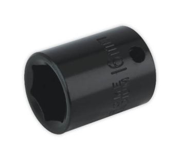 Sealey IS3816 Impact Socket 16mm 3/8"Sq Drive