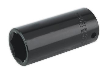 Sealey IS3819D Impact Socket 19mm Deep 3/8"Sq Drive