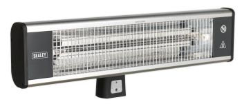 Sealey IWMH1809R High Efficiency Carbon Fibre Infrared Wall Heater 1800W/230V