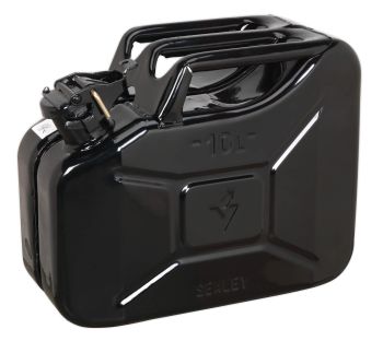 Sealey JC10B Jerry Can 10ltr   Black