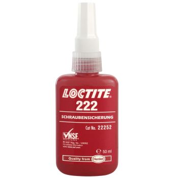 Loctite 222 Low Strength Threadlock 50ml
