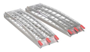 Sealey LR680 Aluminium Loading Ramps 680kg Capacity per Pair