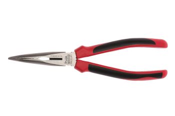 Teng Tools MB463-8T 8" Mega Bite TPR Grip Bent Long Nose Pliers