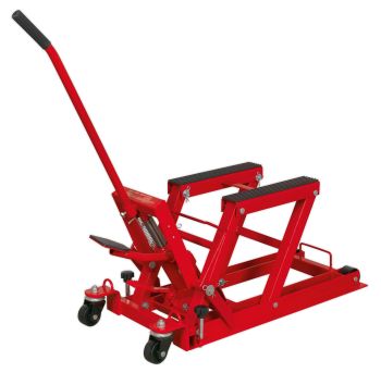 Sealey MC480 Motorcycle & Quad Lift 680kg Capacity Hydraulic