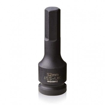 MHD08M12  - ISS Male Hex Driver 1/2" Drive 12mm