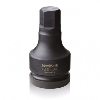 MHD16M24 - ISS Male Hex Driver 1" Drive 24mm