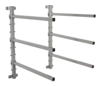 Sealey MK56 Wall Mounting Folding Bumper Rack