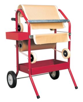 Sealey MK66 Masking Paper Dispenser 2 x 450mm Trolley