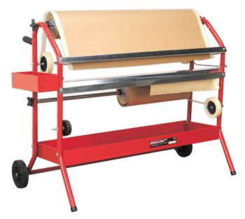Sealey MK67 Masking Paper Dispenser 2 x 900mm Trolley