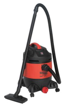 Sealey PC300 Vacuum Cleaner Wet & Dry 30ltr 1400W/230V