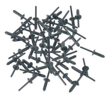 Sealey PR004 Plastic Rivet ⌀5 x 17.2mm Pack of 50