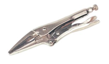 Siegen S0462 Locking Pliers Long Nose 225mm