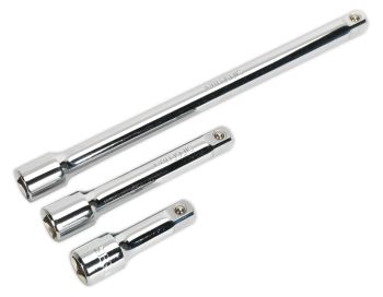 Siegen S0720 Extension Bar Set 3pc 1/2"Sq Drive