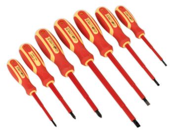 Siegen S0756 Screwdriver Set 7pc Electrician's VDE Approved