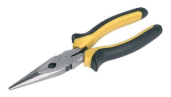 Siegen S0812 Long Nose Pliers Comfort Grip 200mm