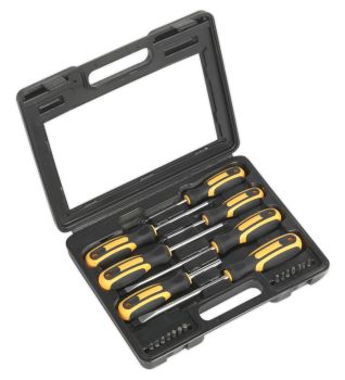 Siegen S0923 Screwdriver Set 21pc with Carry Case
