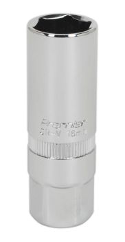 Sealey S38SP10 Spark Plug Socket 16mm 3/8"Sq Drive