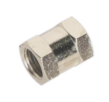 Sealey SA1/1414FF Double Female Union 1/4"BSP to 1/4"BSP