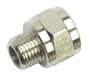 Sealey SA1/1438F Adaptor 1/4"BSP Male to 3/8"BSP Female