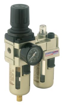 Sealey SA106 Air Filter/Regulator/Lubricator Max Airflow 60cfm