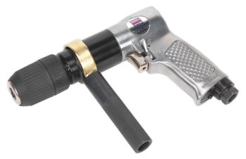 Sealey SA27 Air Drill ⌀13mm 700rpm Reversible Keyless Chuck