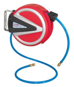Sealey SA811 Retractable Air Hose Reel 6.5mtr 6.5mm ID   PU Hose