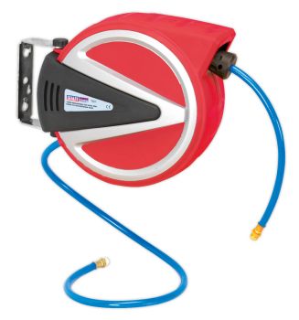 Sealey SA813 Retractable Air Hose Reel 10mtr 8mm ID   PU Hose