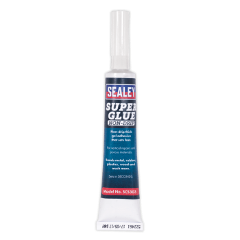 Sealey SCS303S Super Glue Non Drip Gel 20g
