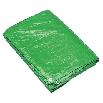 Sealey TARP1620G Tarpaulin 4.88 x 6.10mtr Green