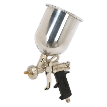 Sealey SG4 Spray Gun Standard Gravity Feed 1.4mm Set Up