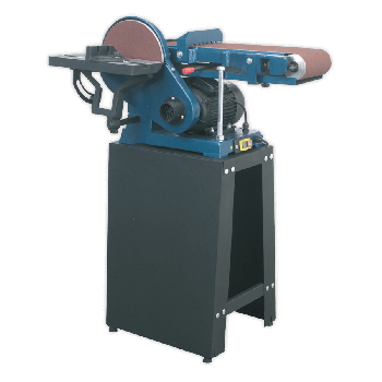 Sealey SM15 Belt/Disc Sander Floor Standing 1220 x 150mm/⌀230mm