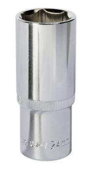 Sealey 1/2" Sq Drive Fully Polished Deep WallDrive&reg; Sockets