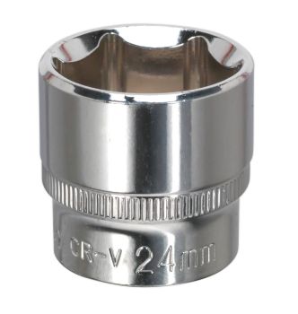 Sealey 3/8" Sq Drive Fully Polished WallDrive&reg; Sockets