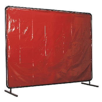 Sealey SSP993 Workshop Welding Curtain to BS EN 1598 & Frame 2.4 x 1.75mtr