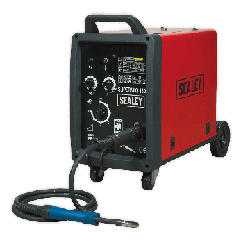 Sealey SUPERMIG180 Professional MIG Welder 180Amp 230V with Binzel&reg; Euro Torch