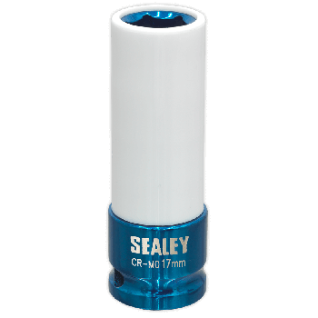 Sealey SX03017 Alloy Wheel Impact Socket 17mm 1/2"Sq Drive