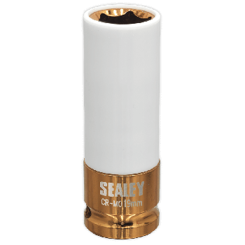 Sealey SX03019 Alloy Wheel Impact Socket 19mm 1/2"Sq Drive