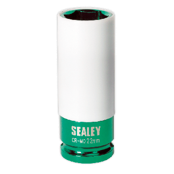 Sealey SX03022 Alloy Wheel Impact Socket 22mm 1/2"Sq Drive