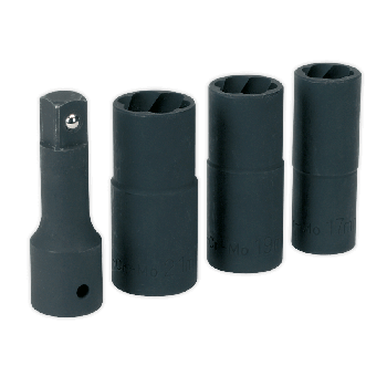 Sealey SX271 Impact Wheel Nut/Removal Flip Sockets 1/2"Sq Drive