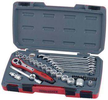Teng Tools T3840 39 Piece 3/8" Drive Socket Set