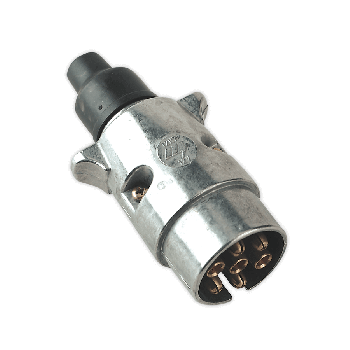 Sealey TB06 Towing Plug N Type Metal 12V