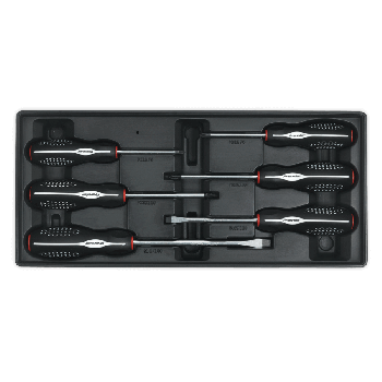 Sealey TBT14 Tool Tray with Screwdriver Set 6pc