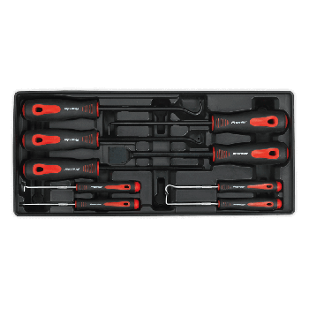 Sealey TBT23 Tool Tray with Scraper & Hook Set 9pc