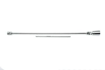 Teng Tools TBUSP21 21MM 6 Point 520MM Long Universal Joint Spark Plug Socket