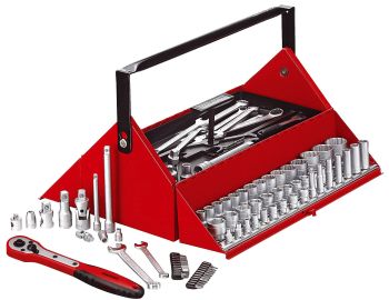 Teng Tools TC187 187 Piece Mega Rosso Mechanics Tool Kit