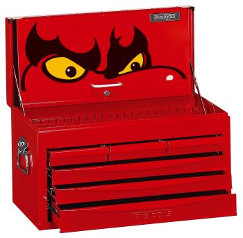 Teng Tools TC806SV 6 Drawer 8 Series SV Top Box With Ball Bearing Slides
